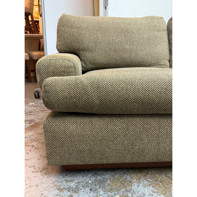 Textile John Wheatman for Marco Fine Furniture Tweed Sofa For Sale - Image 7 of 12