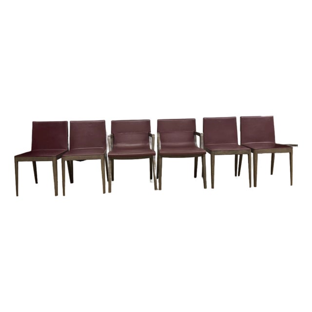 4 B&b Italia El Chairs 2 Maxalto Acanto Armchairs For Sale