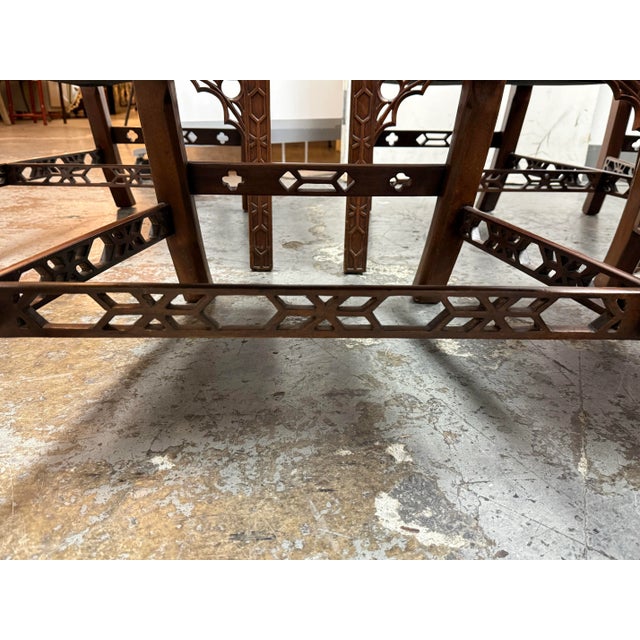 Burton Ching Gothic Revival Dining Room Chairs, Set of Eight For Sale - Image 10 of 12