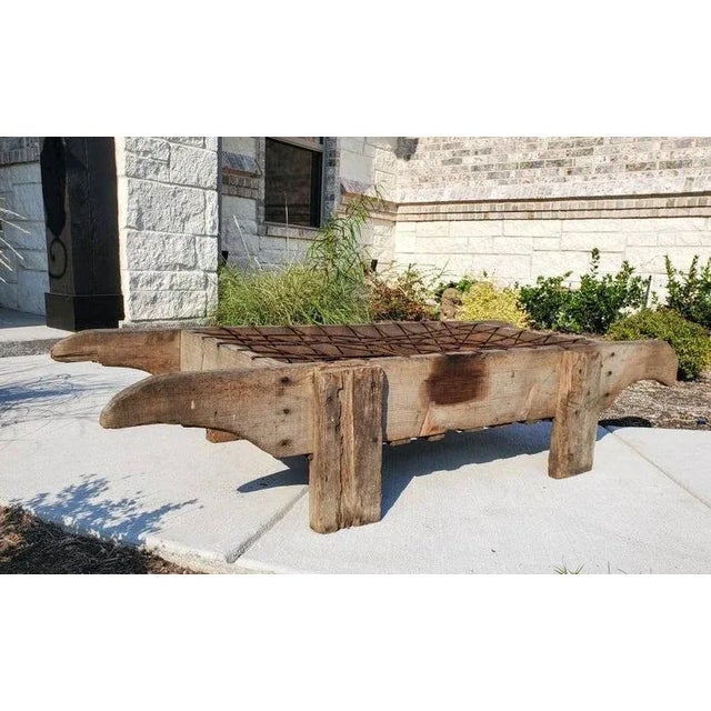 19th Century 19th Century French Vineyard Wine Carrier For Sale - Image 5 of 11