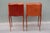 1960s Pair of French Louis XV Style Rosewood Side Tables Nightstands For Sale - Image 14 of 17