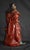 1940s Vintage Chinese Shiwan Pottery Guan Yu Statue Oxblood Glazed Ceramic Guan Gong For Sale - Image 5 of 18