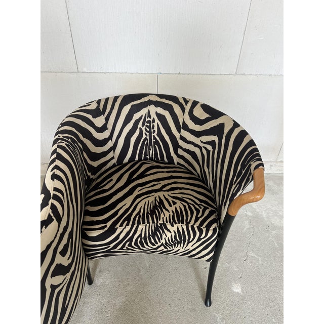 Wood Tête-À-Tête Conversation Sofa from Giorgetti, 1980s For Sale - Image 7 of 12