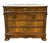 Napoleon III Commode in Walnut, Fir and White Marble, 19th Century For Sale