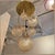1970s 1970s Murano Glass, Mid Century Modern Flush Mount Chandelier For Sale - Image 5 of 11