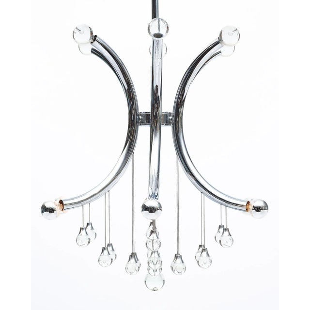 Modern Italian Chandelier For Sale - Image 4 of 9