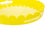 Kenneth Ludwig Chicago Round Scalloped Riviera Tray - Yellow For Sale - Image 4 of 9
