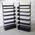 Black Industrial Metal Shelving Unit Congress Model in Black Lacquered Metal Frame from Lips Vago, Set of 2 For Sale - Image 8 of 8