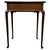 Wood Antique Early 20th Century English Mahogany Side Table with Cabriole Legs For Sale - Image 7 of 12