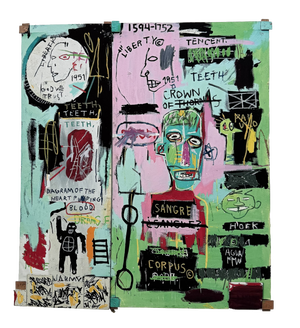Jean Michel Basquiat, In Italian, Print