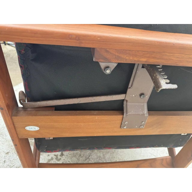 Mid 20th Century Folke Ohlsson for Dux Recliner and Lounge Chair For Sale - Image 9 of 9