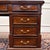 English Classic Desk with Green Leather For Sale - Image 14 of 18