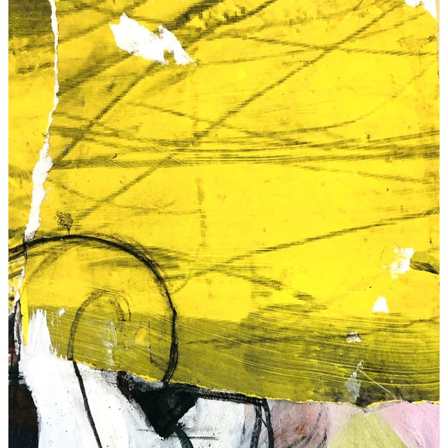 Contemporary Abstract Still Life Collage Painting / Mixed-Media For Sale In Portland, ME - Image 6 of 7