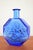 Finnish glass vase, model Stella Polaris, in the rare color Royal Blue - Produced by Riihimaki (or Riihimaen Lasi Oy) from...