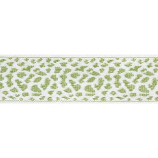 Schumacher Leopard Tape in Leaf For Sale
