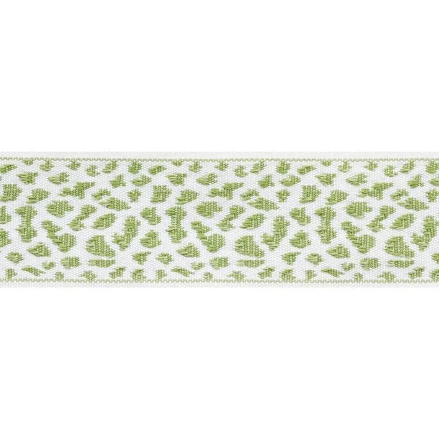 Schumacher Leopard Tape in Leaf For Sale