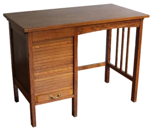 Oak Jerry Child Desk, 1930s