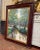 Decorate a living room, study or bedroom with this elegant and colorful landscape painting. Signed by the artist, R....