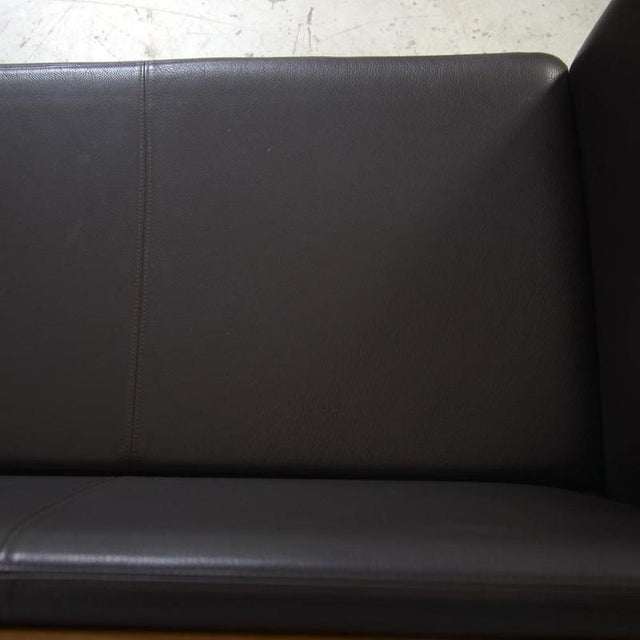 Animal Skin 3-Seater Sofa in Dark Brown Leather by Erik Jørgensen, 2012 For Sale - Image 7 of 18