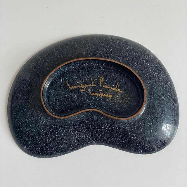 Metal Enameled Ring Dish Miguel Pineda, C. 1960s For Sale - Image 7 of 7
