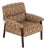 Armchair in Fabric and Wood, Italy, 1960s For Sale