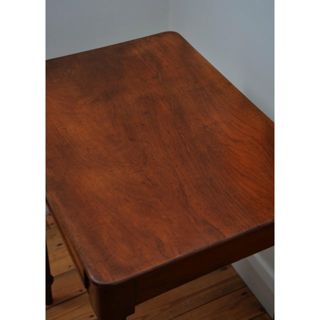 Wood William IV English Mahogany Side Table, 1840 For Sale - Image 7 of 18