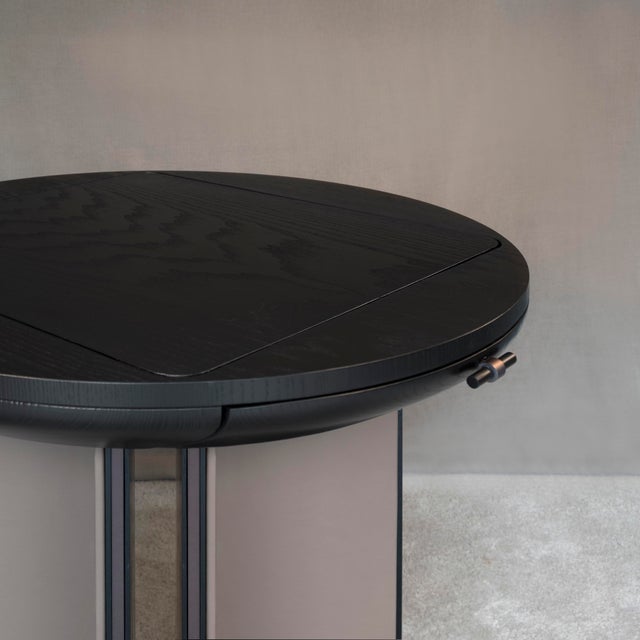 Crawford Backgammon Table by Wood Tailors by Wood Tailors Club, in New conditions. Designed from 2000 Signed by Maker