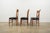Wood Vintage Milling Road by Baker Lyre Back Dining Chairs (Set of 6), Attributed For Sale - Image 7 of 16