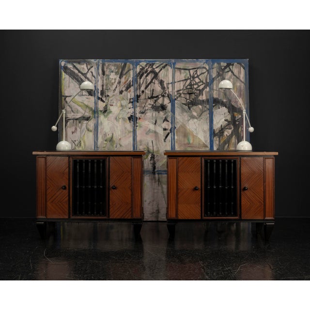Boho Chic Art Deco Sideboards, 1920s, Set of 2 For Sale - Image 3 of 18