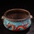 This is a magnificent and substantial vintage Chinese Cloisonné (Jingtai Lan) incense burner, weighing nearly 6 lbs. The...