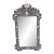 Moroccan Style Mother-of-Pearl Inlaid Floral Wall Mirror For Sale