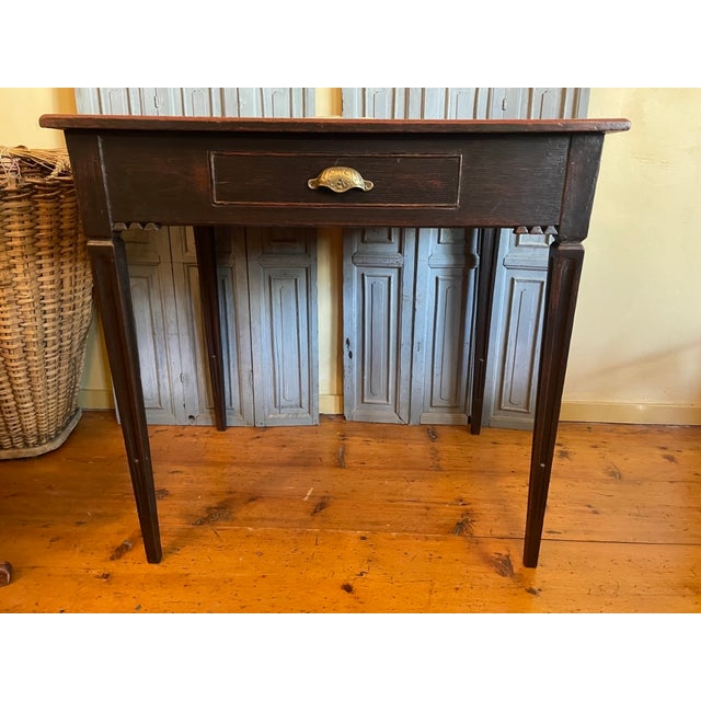 French Side Table in Pine For Sale - Image 16 of 16