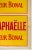 1920's French Vintage Alcohol Poster, La Raphaelle (Red Text/Yellow Background) For Sale - Image 4 of 4