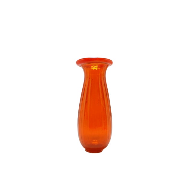 1970s Polish Vase from Wołomin Glassworks, 1970s For Sale - Image 5 of 5