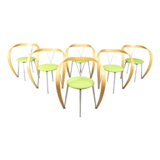 Revers Dining Chairs by Andrea Branzi for Cassina, 1993, Set of 6 For Sale