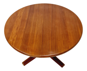 Mid-Century Modern Danish Teak Dining Table from Dyrlund, 1970s