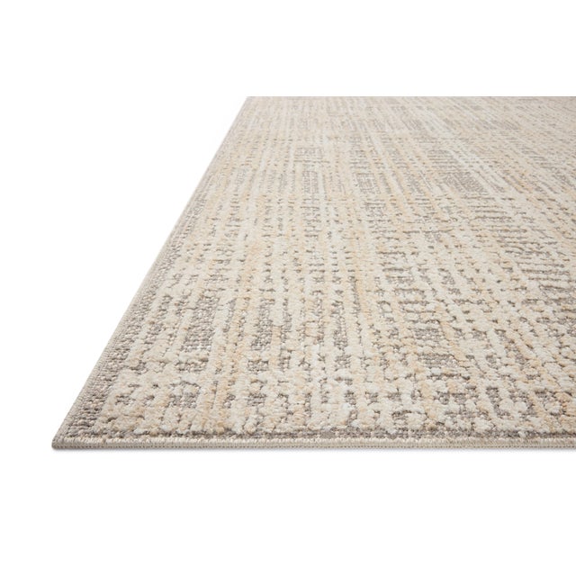 Contemporary Amber Lewis x Loloi Bexley Rug in Natural / Dove 2'-7" x 4' Accent Rug For Sale - Image 3 of 6