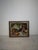 Embroidered Still Life Decorative embroidery depicting a rustic still life. The composition depicts a bottle of wine, a...