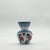 2020s Hand Painted Ceramic Vase (15cm) Traditional Turkish Carnation Pattern – Classic Flared Neck Bud Vase for Table Decor For Sale - Image 5 of 6