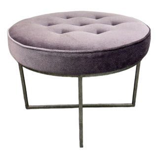 Oly Studio Jonathan Tufted Round Stool For Sale