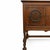 Traditional Antique Jacobean Revival Figured Wood Sideboard With Carved Medallions For Sale - Image 3 of 18