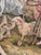 Vintage French Jacquard Tapestry with Gallant Meeting by Jules Pansu, 1970s For Sale - Image 17 of 18