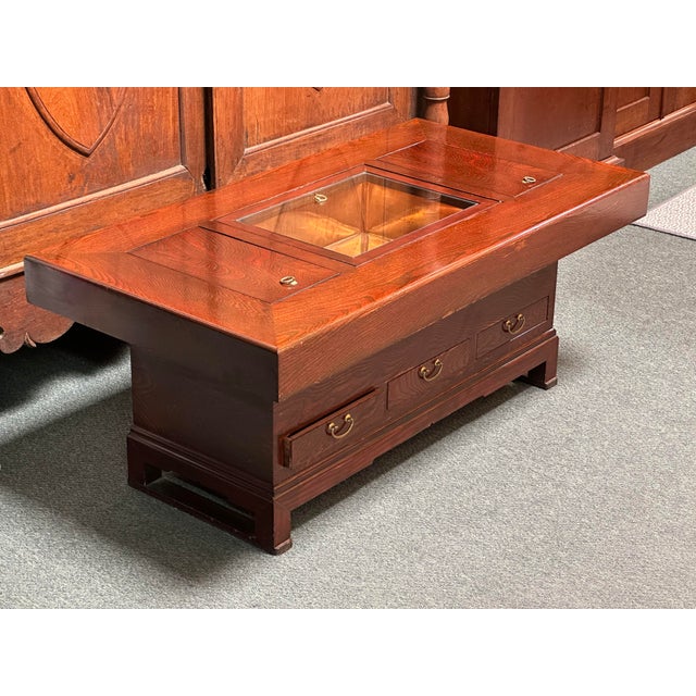 Mid 20th Century Japanese Hibachi Coffee Table Chairish