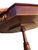 Vintage Custom Mahogany Octagon Pedestal Side Table Ball and Claw Feet Jefferson For Sale - Image 18 of 18
