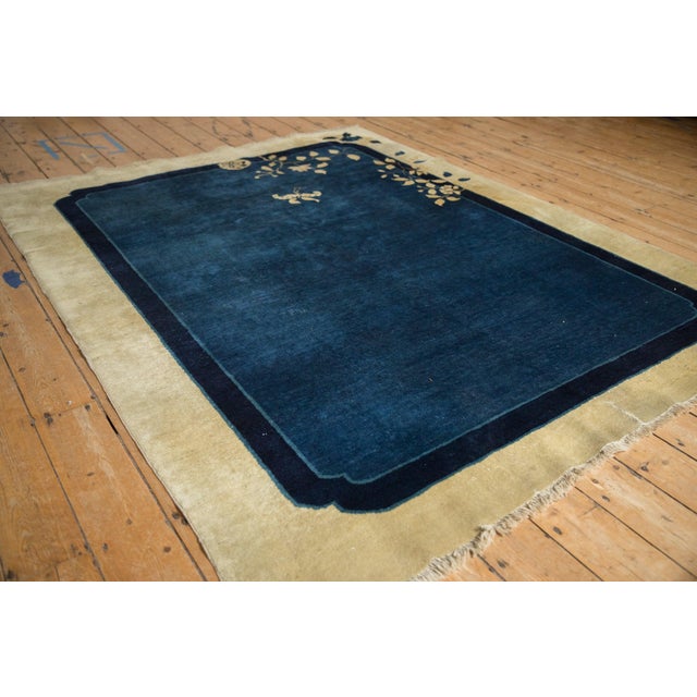 Antique Peking Carpet - 6'1" X 7'5" For Sale - Image 14 of 14