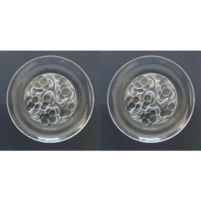Brunch Plates by Rene Lalique, France, 1927, Set of 6 For Sale - Image 4 of 7