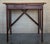 Late 19th Century Late 19th Century Spanish Baroque Dark Walnut Work Side Table With Drawer, Restored For Sale - Image 5 of 15