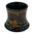 Antique Bak Gouda Holland Miniature Art Pottery Vase Floral High Glaze C1910 For Sale
