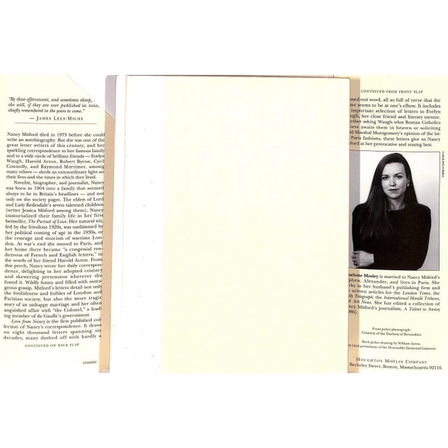 "The Letters of Nancy Mitford" 1993 Mosley, Charlotte [Edited By] For Sale - Image 4 of 12