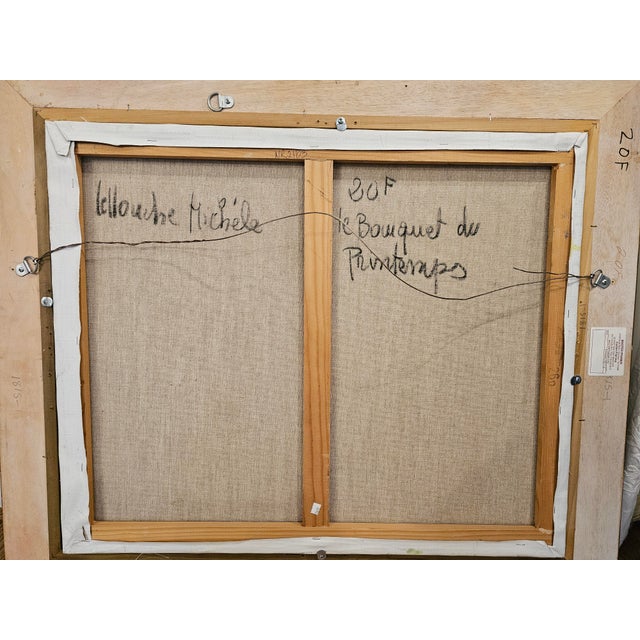 "Le Bouquet Du Printemps"- Signed Michele Lellouche For Sale - Image 11 of 11